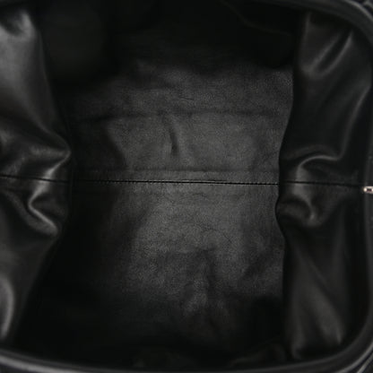 Bottega Veneta Smooth Butter Calf The Pouch Oversized Clutch Black 5 of 7