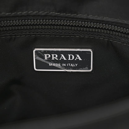 Prada Re-Nylon Vitello Padded Small Flap Shoulder Bag Black 6 of 10