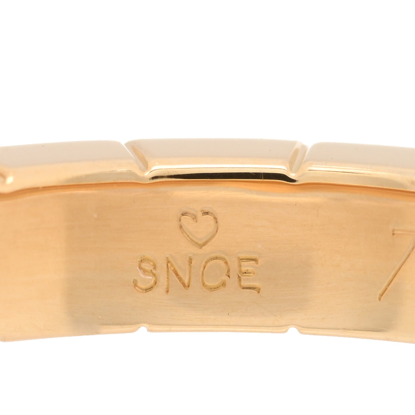 18K Yellow Gold Lanieres Ring 49 4.75