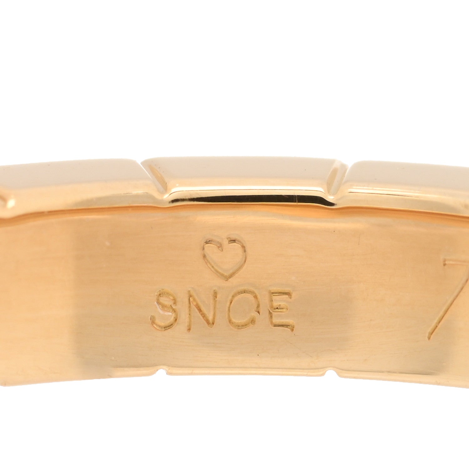 Cartier 18K Yellow Gold Lanieres Ring 49 4.75 5 of 5