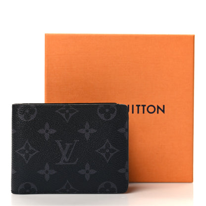 Louis Vuitton Monogram Eclipse Multiple Wallet 9 of 9