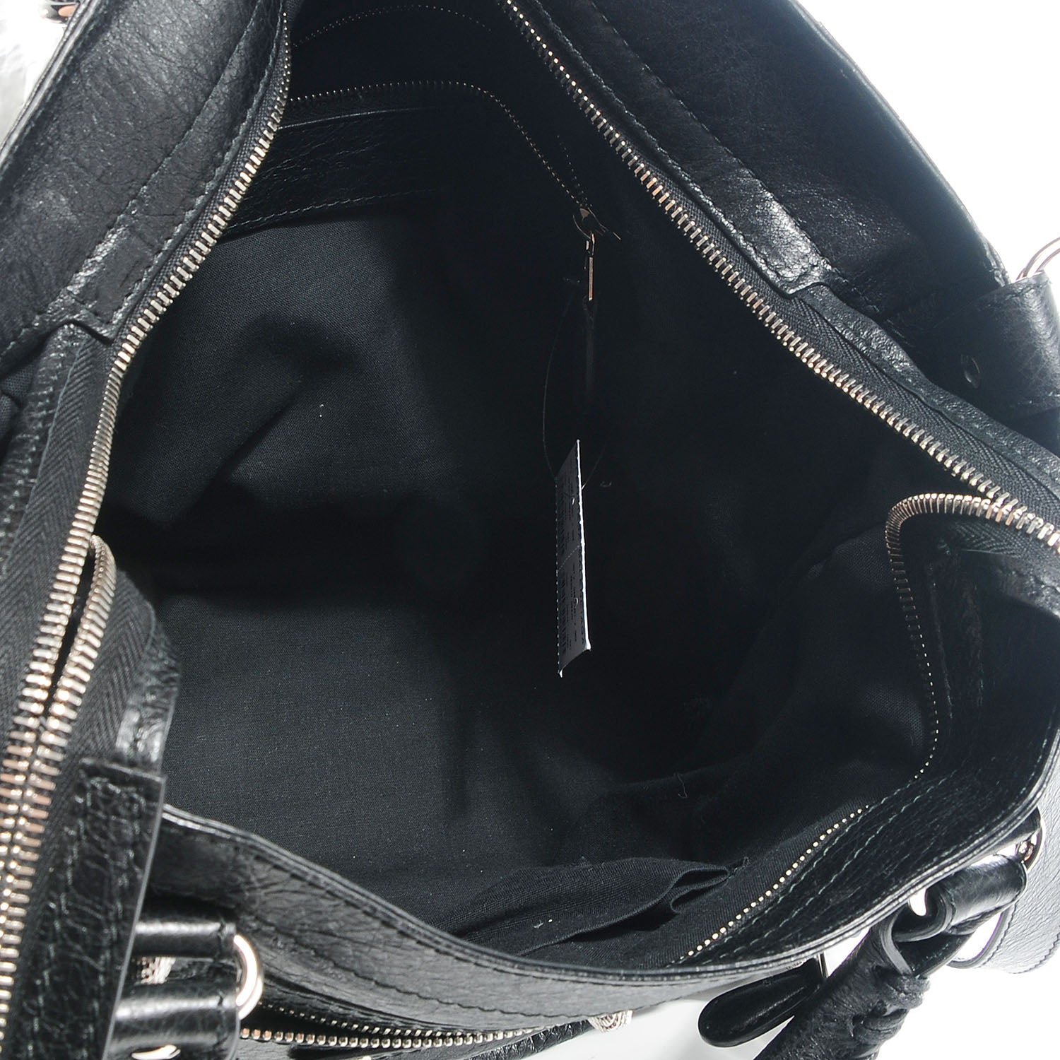 Balenciaga Agneau Giant 12 Silver Hardware Velo Black 6 of 9
