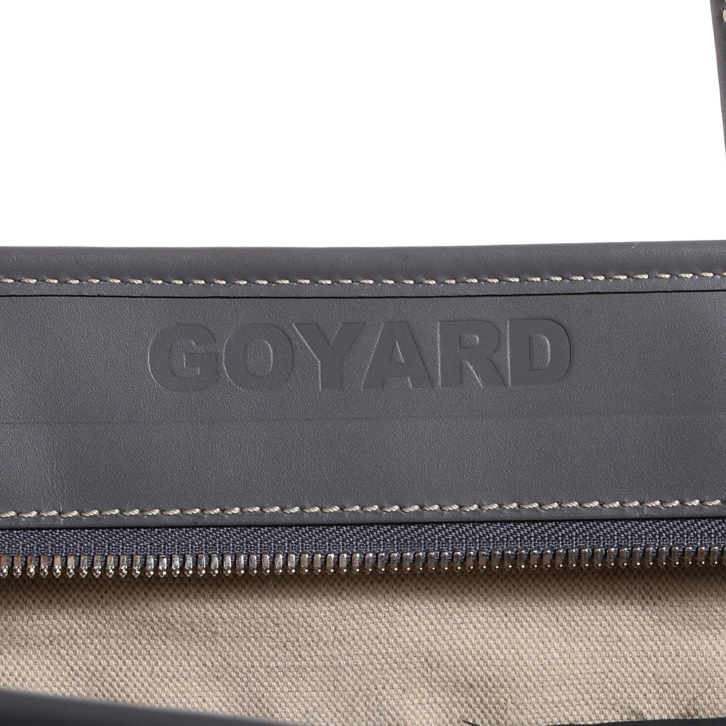 Goyardine Marquises Tote Grey