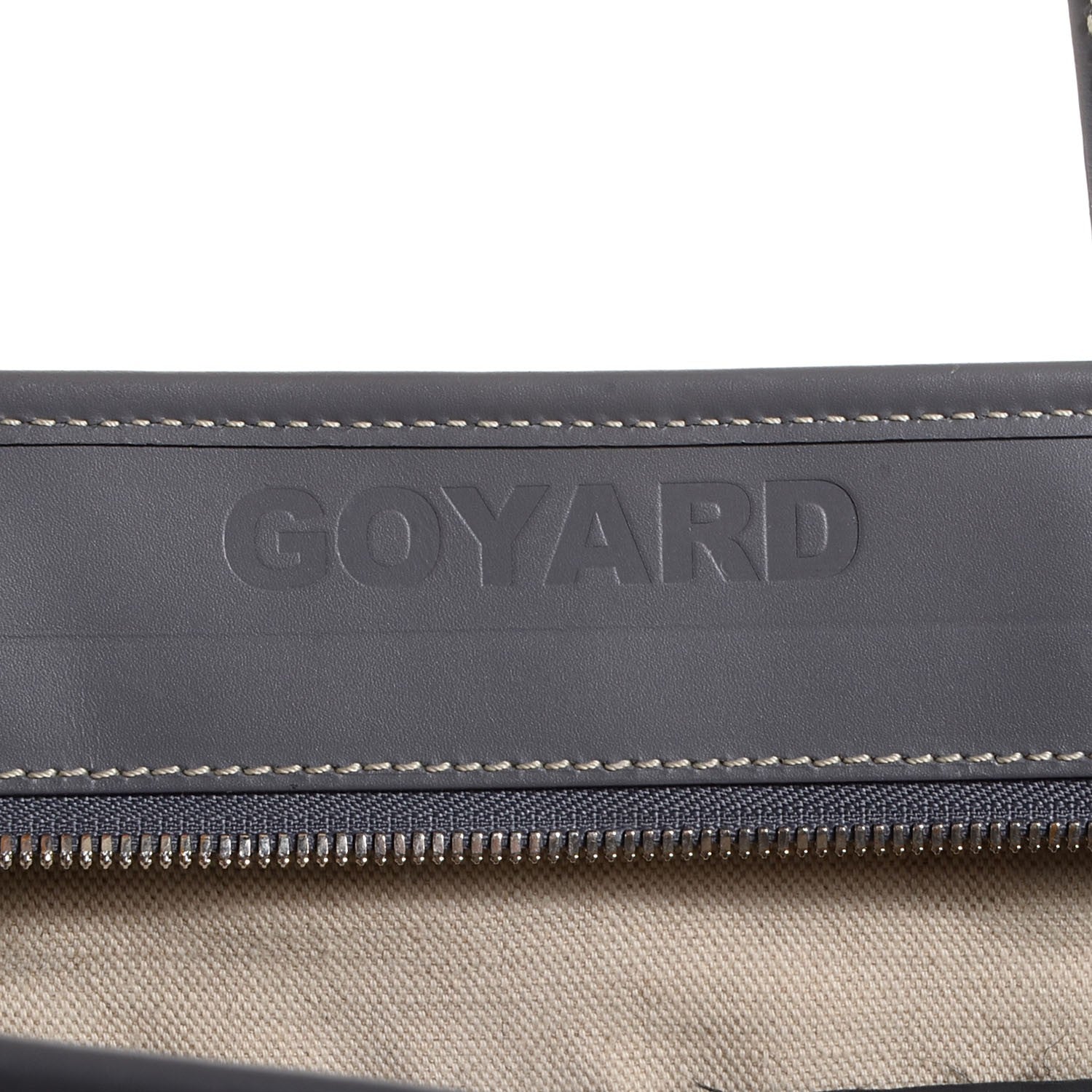 Goyard Goyardine Marquises Tote Grey 7 of 10