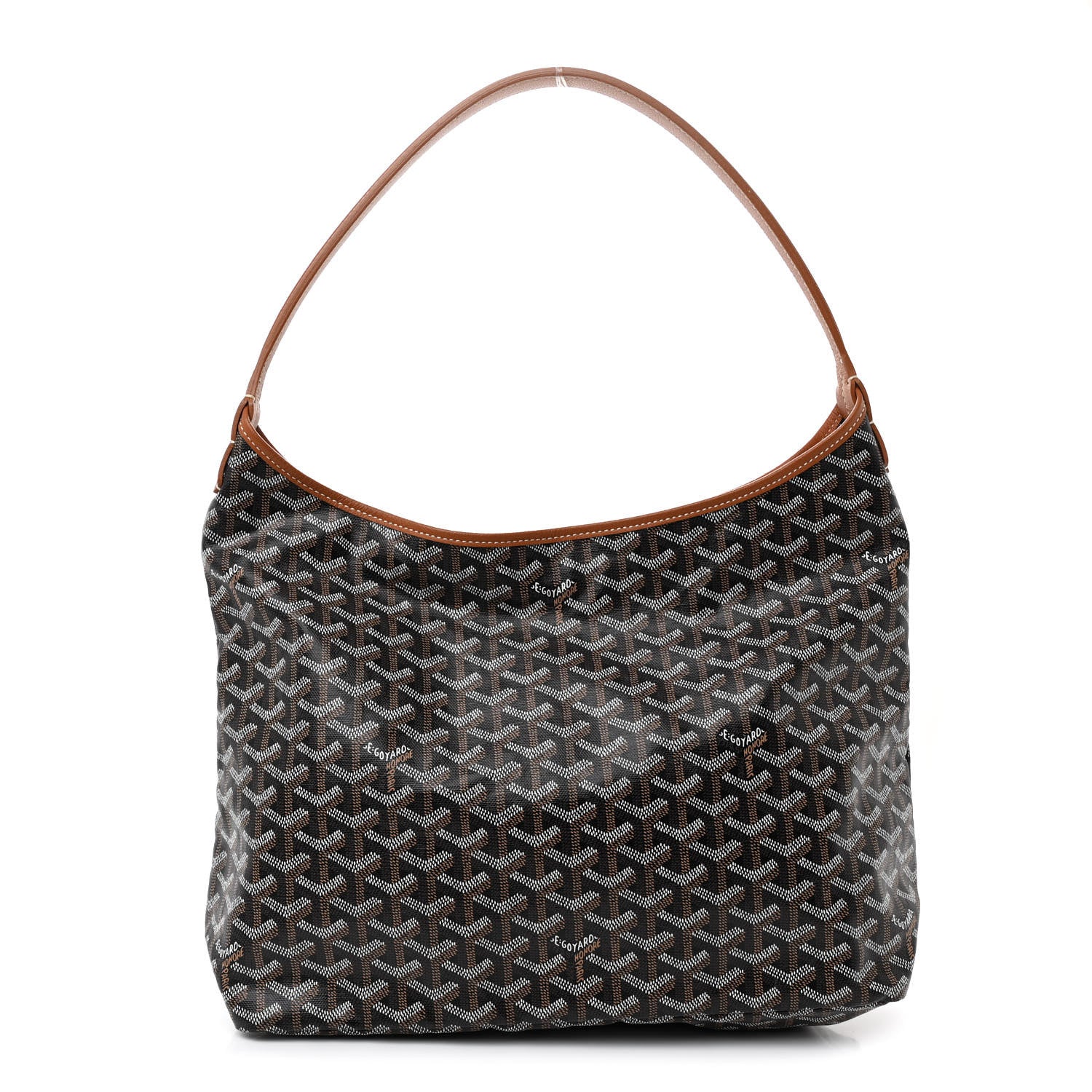 Goyard Goyardine Boheme Hobo Black Gold 1 of 10