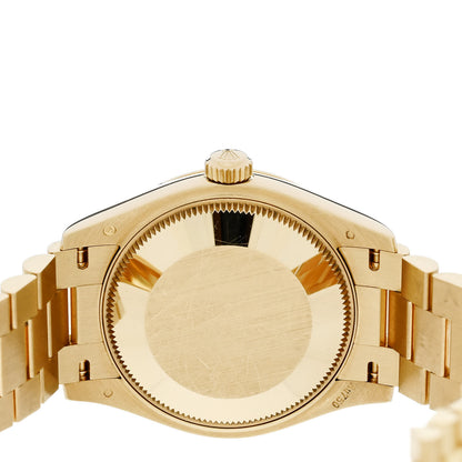 Rolex 18K Yellow Gold Diamond 31mm Oyster Perpetual Datejust President Watch Champagne 278278 4 of 5