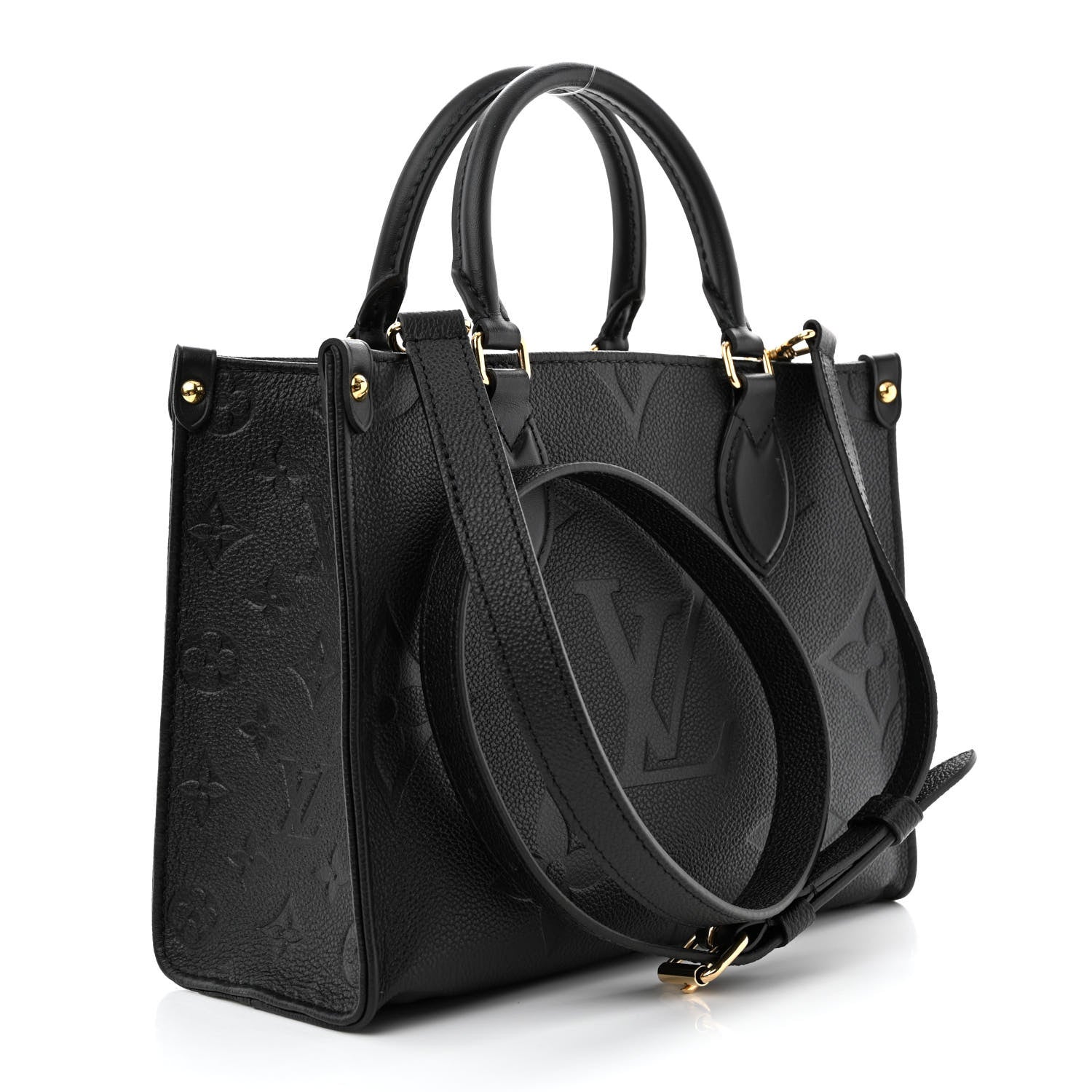 Louis Vuitton Empreinte Monogram Giant Onthego PM Black 3 of 10