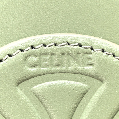 Celine Smooth Calfskin Cuir Small Triomphe Oval Purse Crossbody Olive 6 of 9