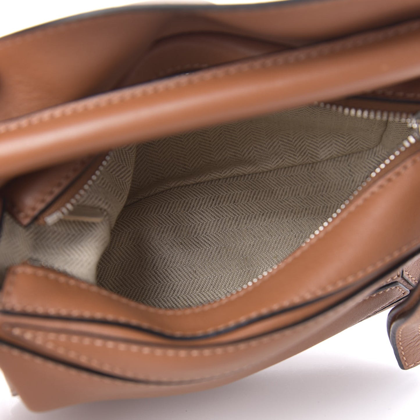 Calfskin Mini Puzzle Bag Tan