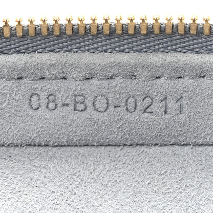 Christian Dior Lambskin Cannage Micro Lady Dior Vanity Case Cloud Blue 7 of 10
