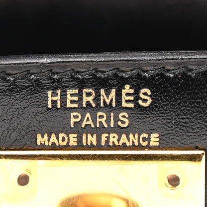 Hermes Box Kelly Sellier 28 Black 5 of 10