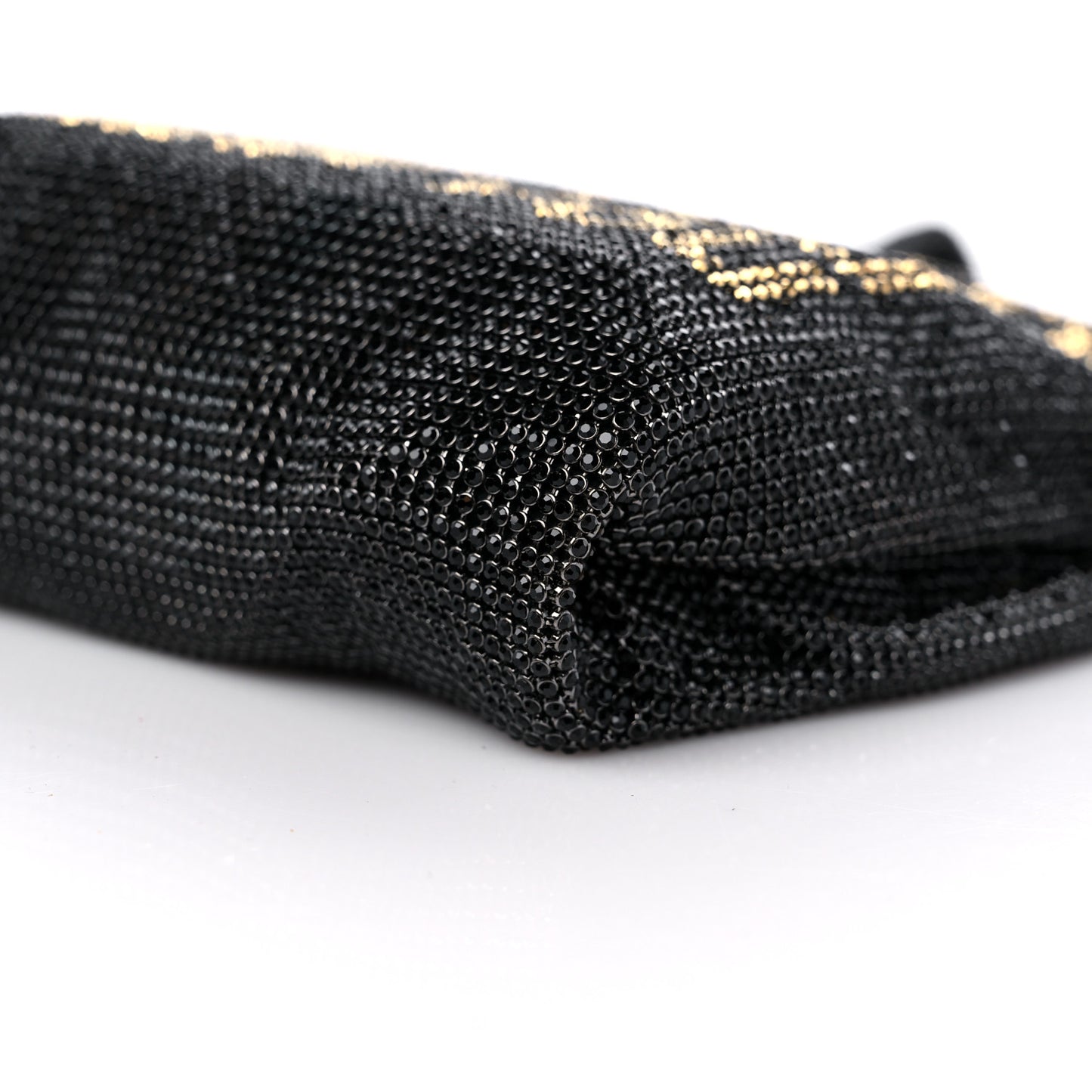 Crystal Mini Wanglock Shopper Black