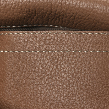 Chloe Calfskin Mini Marcie Round Crossbody Bag Nut 6 of 11