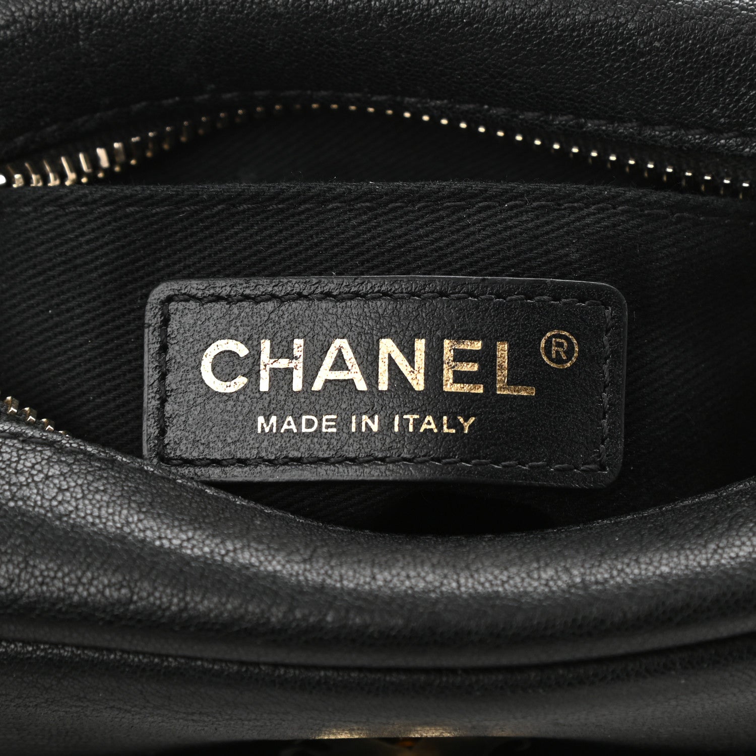 Chanel Goatskin Quilted Small Casual Trip Camera Case Black 6 of 10