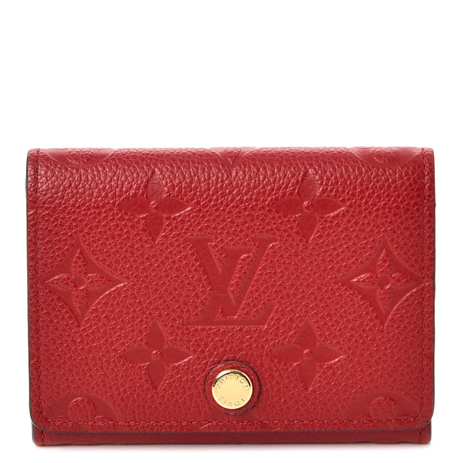 Louis Vuitton Empreinte Business Card Holder Cherry 1 of 8