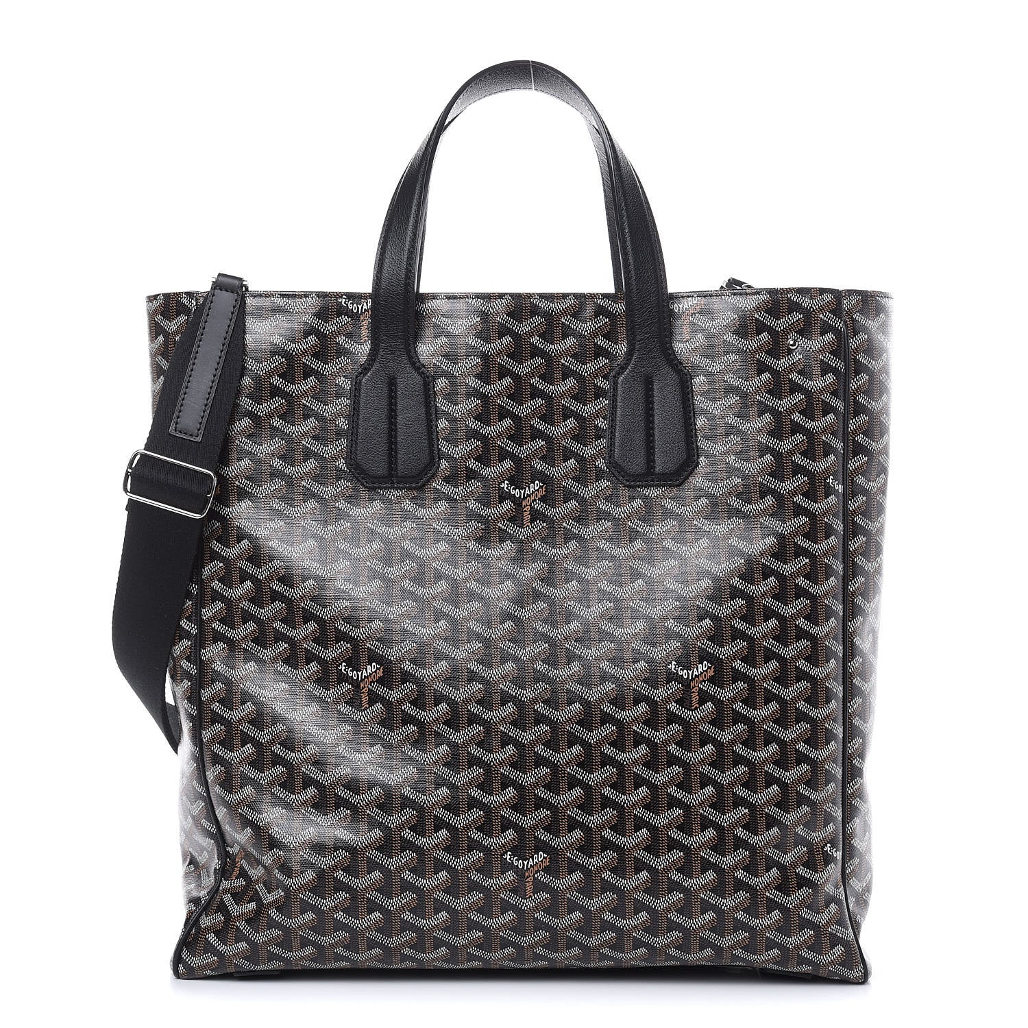 Goyard Goyardine Voltaire III Tote Black 1 of 11