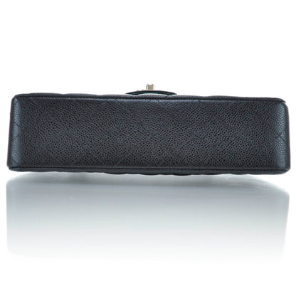 Chanel Caviar Quilted Medium Double Flap Black 6 of 12