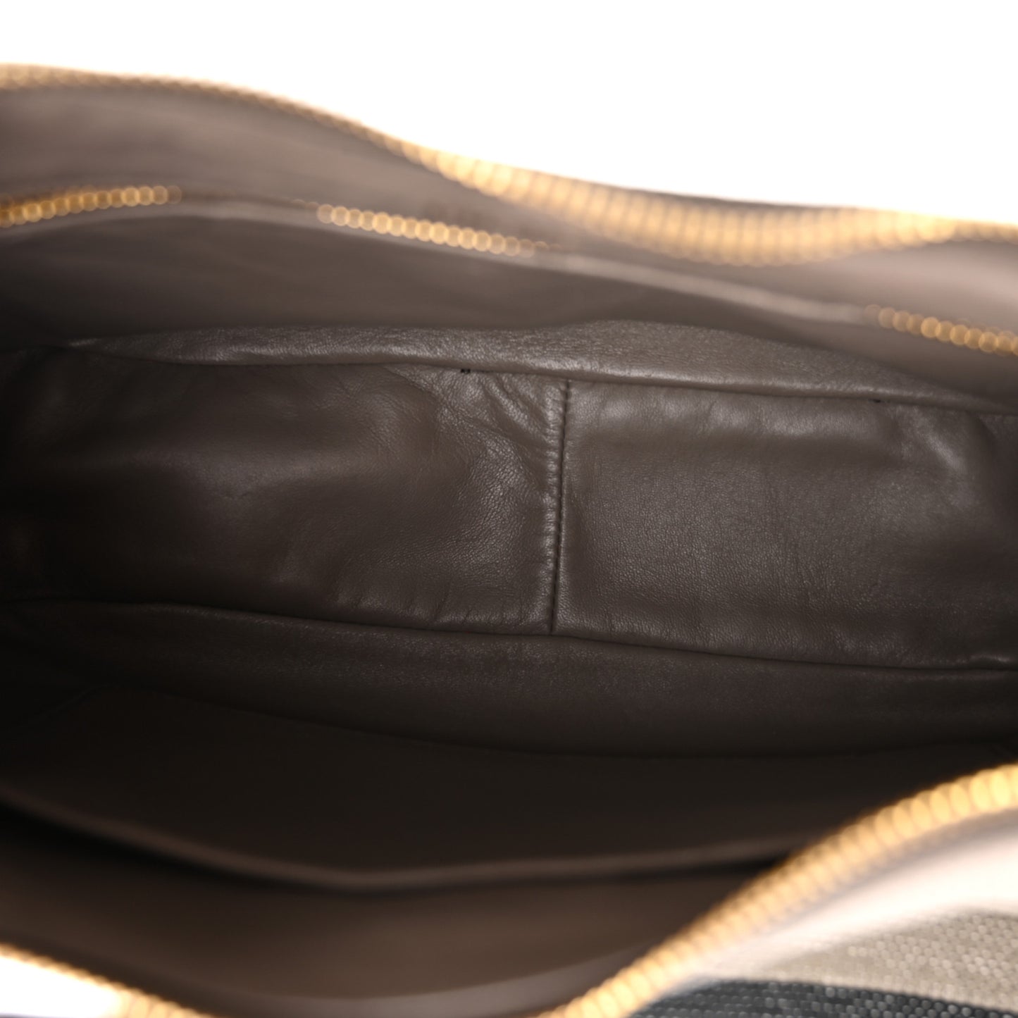 Vitello Daino Soft Large Zippered Messenger Hobo Argilla