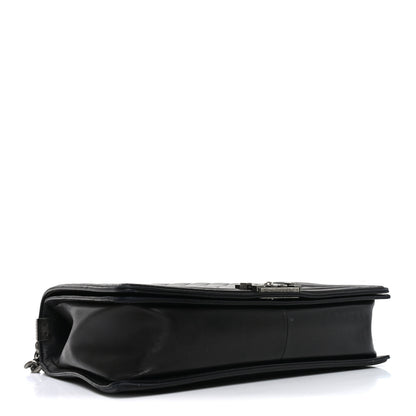 Chanel Lambskin Quilted Large Boy Flap Black 4 of 10