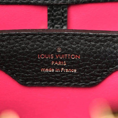 Louis Vuitton Taurillon Capucines PM Black 6 of 12