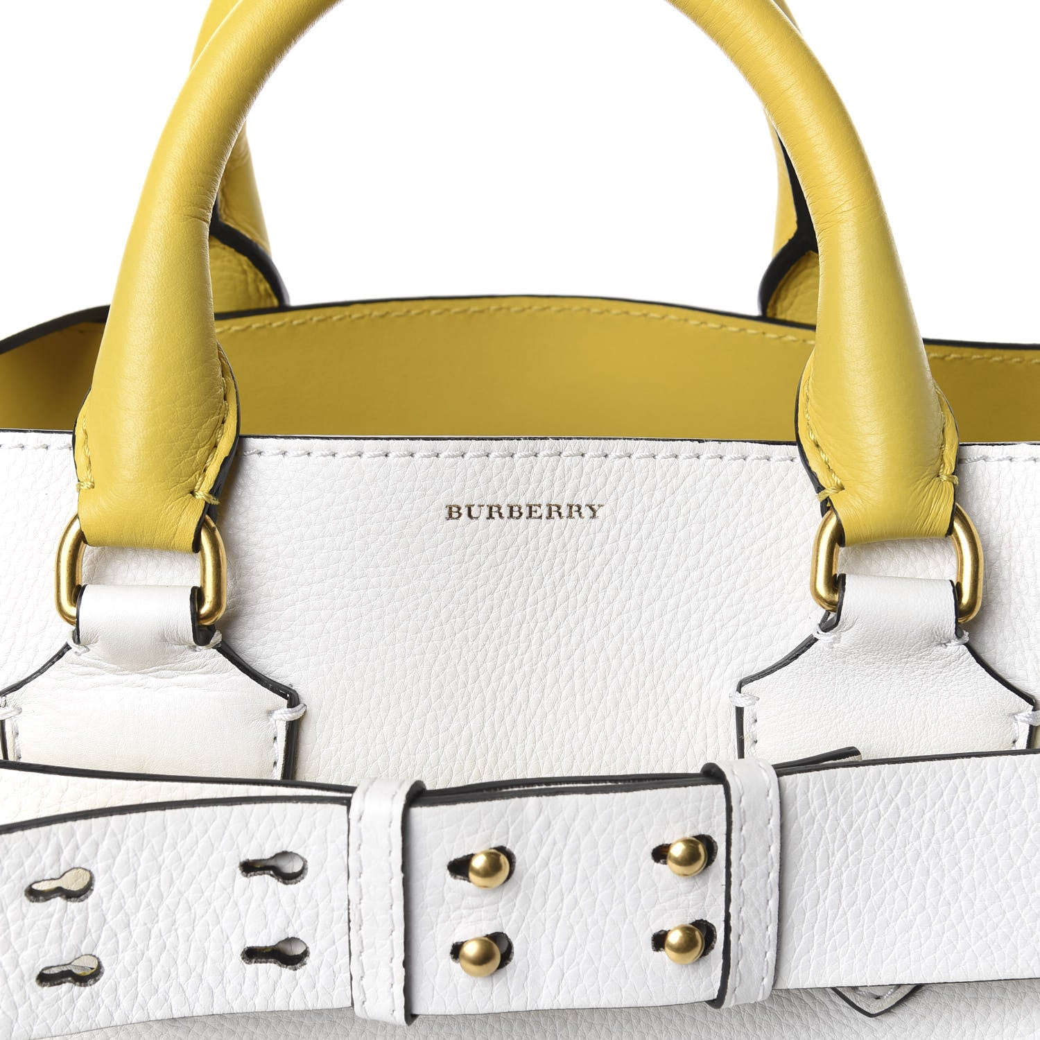Burberry Soft Grain Calfskin Medium Belt Bag Chalk White 13 of 14