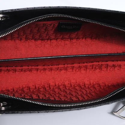 Christian Dior Calfskin Cannage Soft Lady Dior East West Black 5 of 7