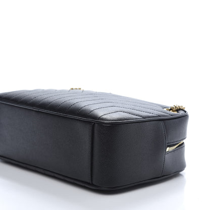 Saint Laurent Calfskin Matelasse Joan Camera Bag Black 7 of 10