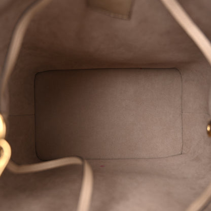 Louis Vuitton Empreinte Monogram Giant Neonoe MM Tourterelle Creme 5 of 10