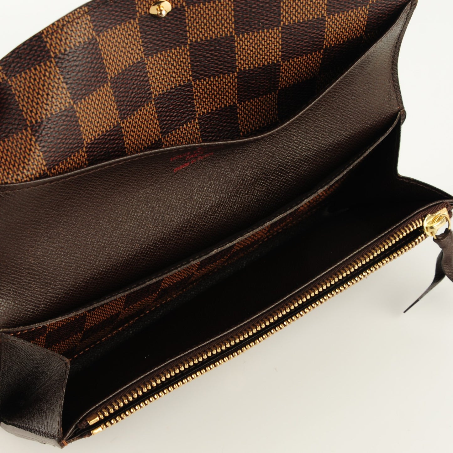 Damier Ebene Emilie Wallet
