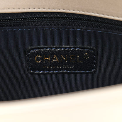 Chanel Lambskin Embossed New Medium Boy Cube Flap White 6 of 15
