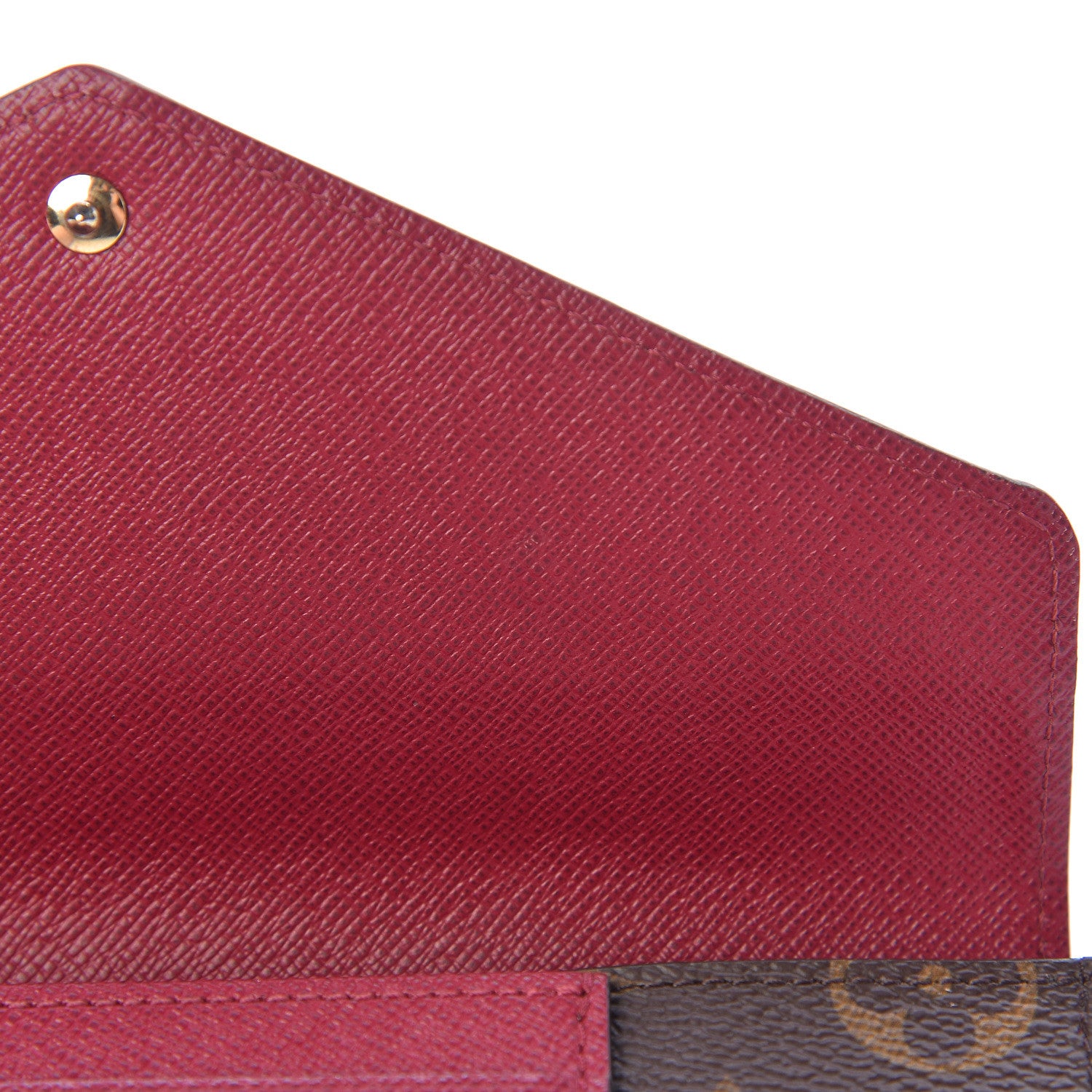 Louis Vuitton Monogram Jeanne Wallet Fuchsia 13 of 13