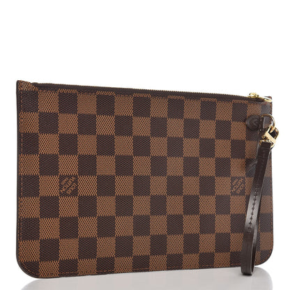 Louis Vuitton Damier Ebene Neverfull MM GM Pochette 3 of 7