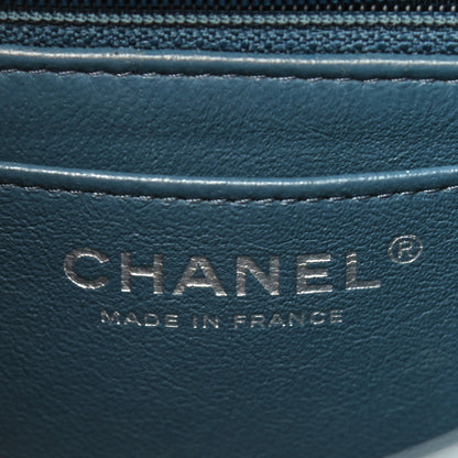 Chanel Caviar Quilted Mini Rectangular Flap Blue 7 of 9