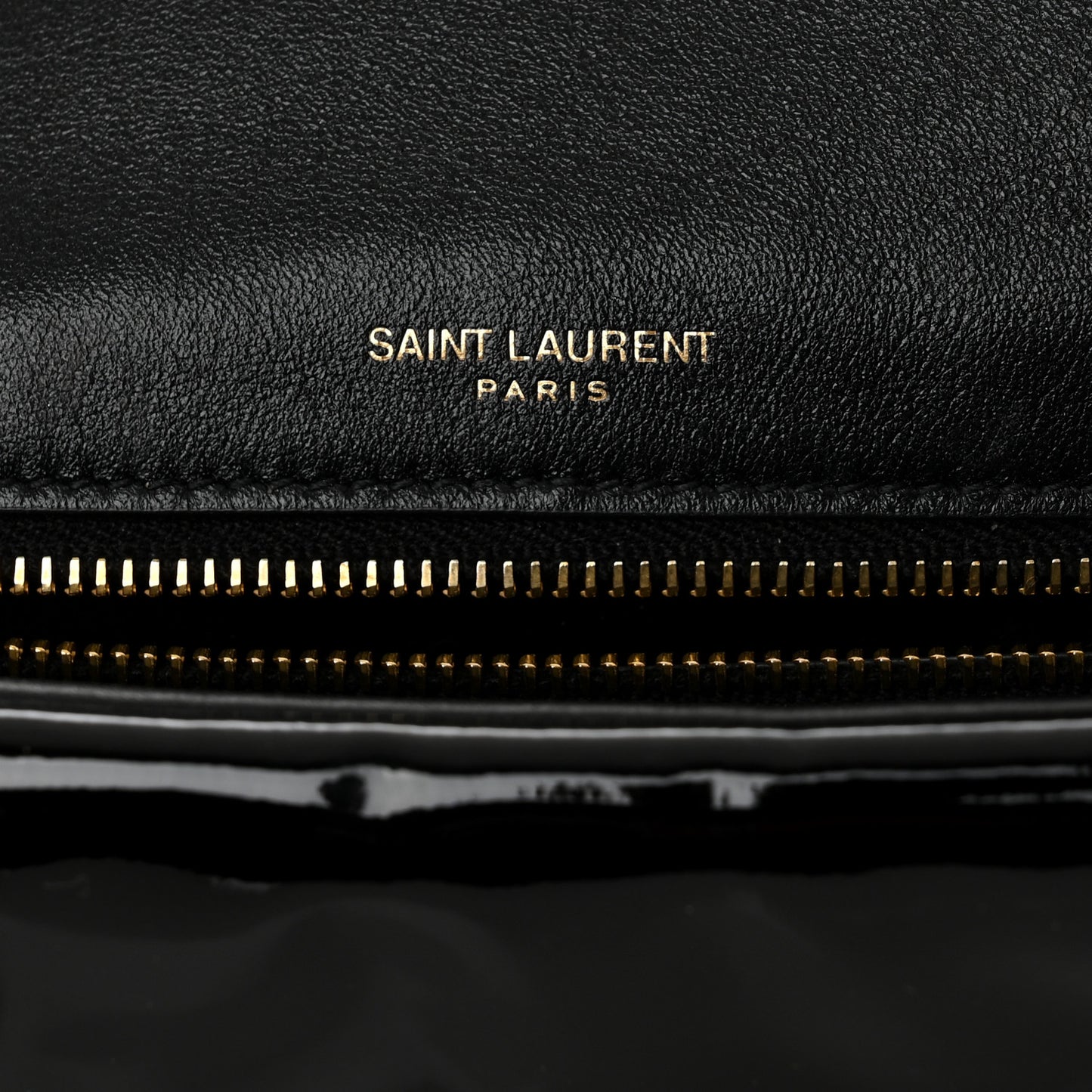 Patent Calfskin Calypso Black