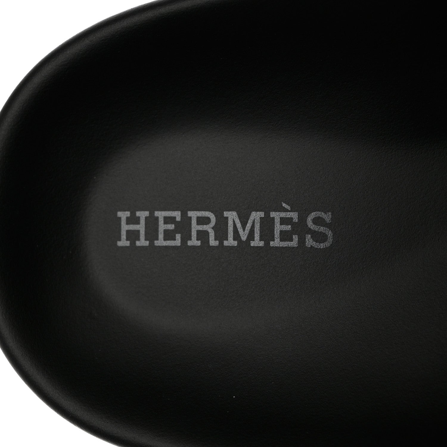 Hermes Calfskin Womens Chypre Sandals 40.5 Black 7 of 11