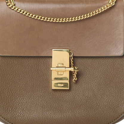 Chloe Grained Lambskin Drew Shoulder Bag Woody Khaki 8 of 16