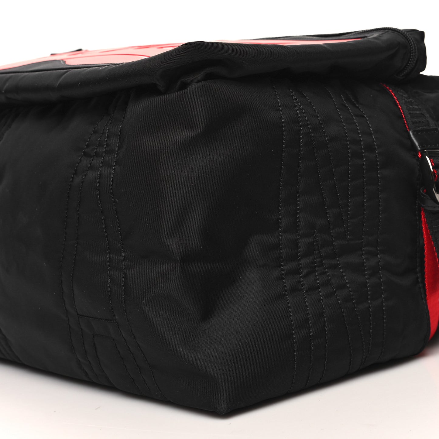 Nylon Sneaker Sole Loubideal Duffle Bag Loubi Black