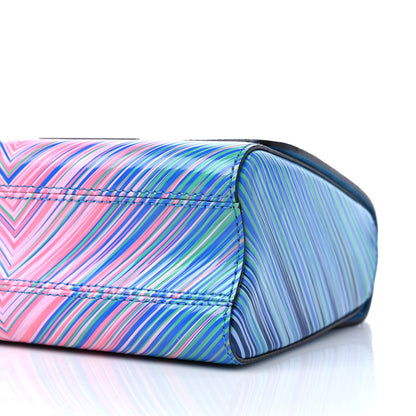 Louis Vuitton Epi Tropical Twist Shoulder Bag MM Blue Rose 9 of 9