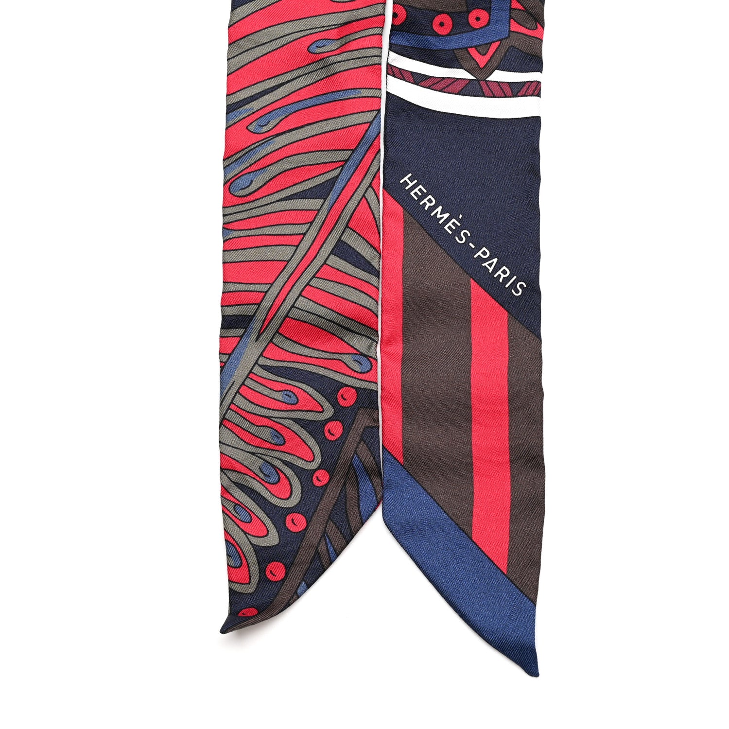 Hermes Silk Le Jardin de la Maharani Twilly 2 of 4