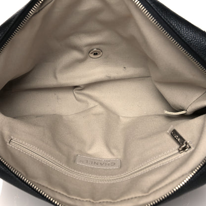 Chanel Caviar Quilted Jumbo Easy Flap Black 5 of 11