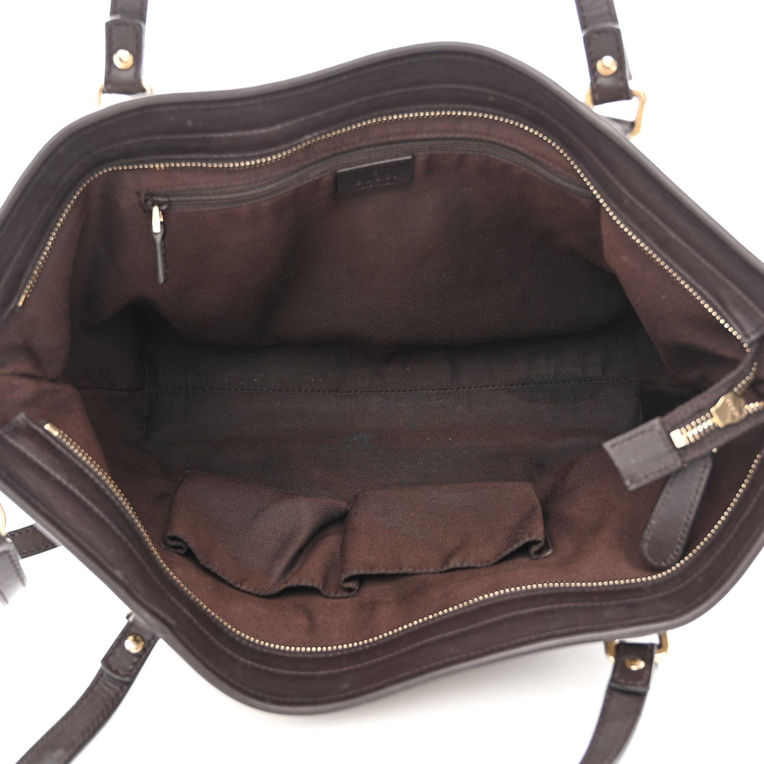 Gucci GG Supreme Monogram Medium Joy Tote Dark Brown 5 of 11