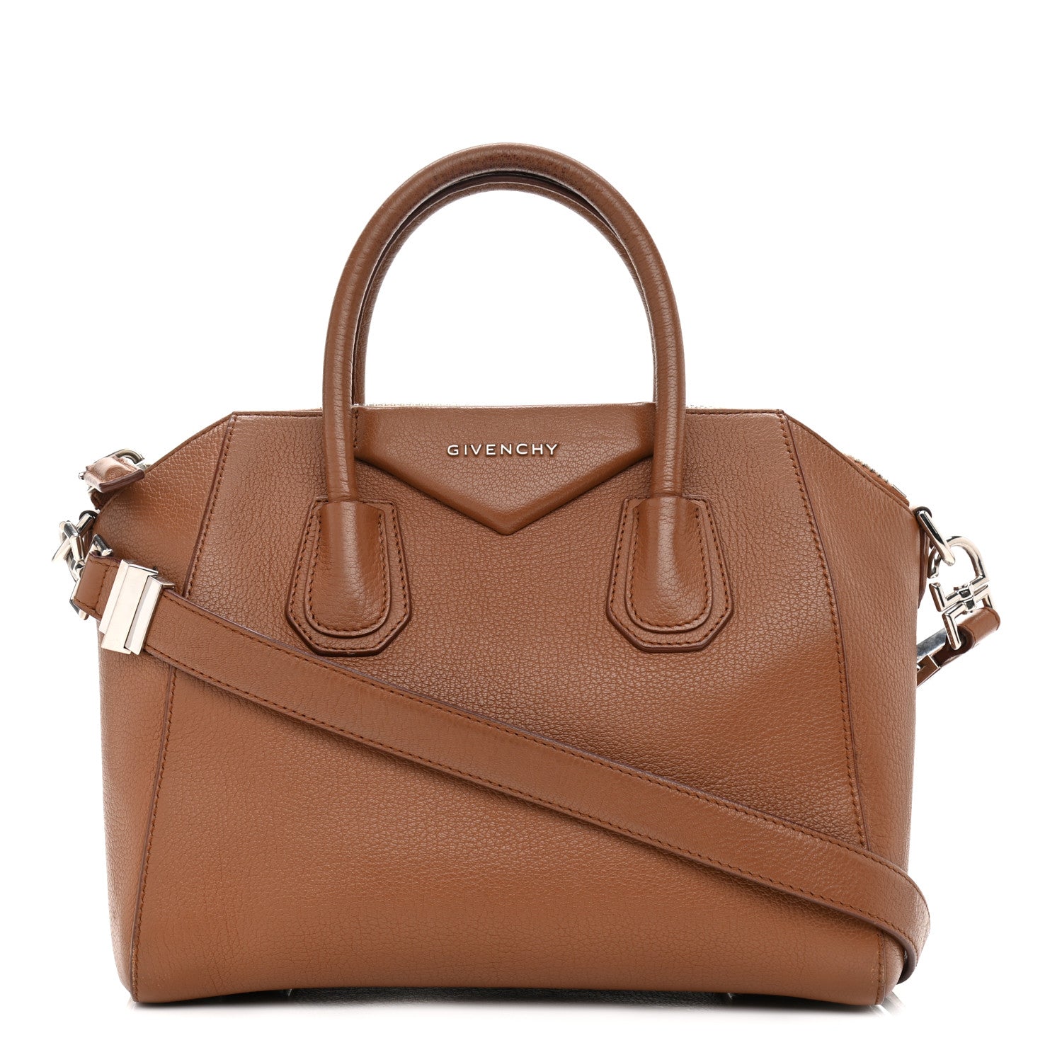 Givenchy Sugar Goatskin Small Antigona Caramel 2 of 20