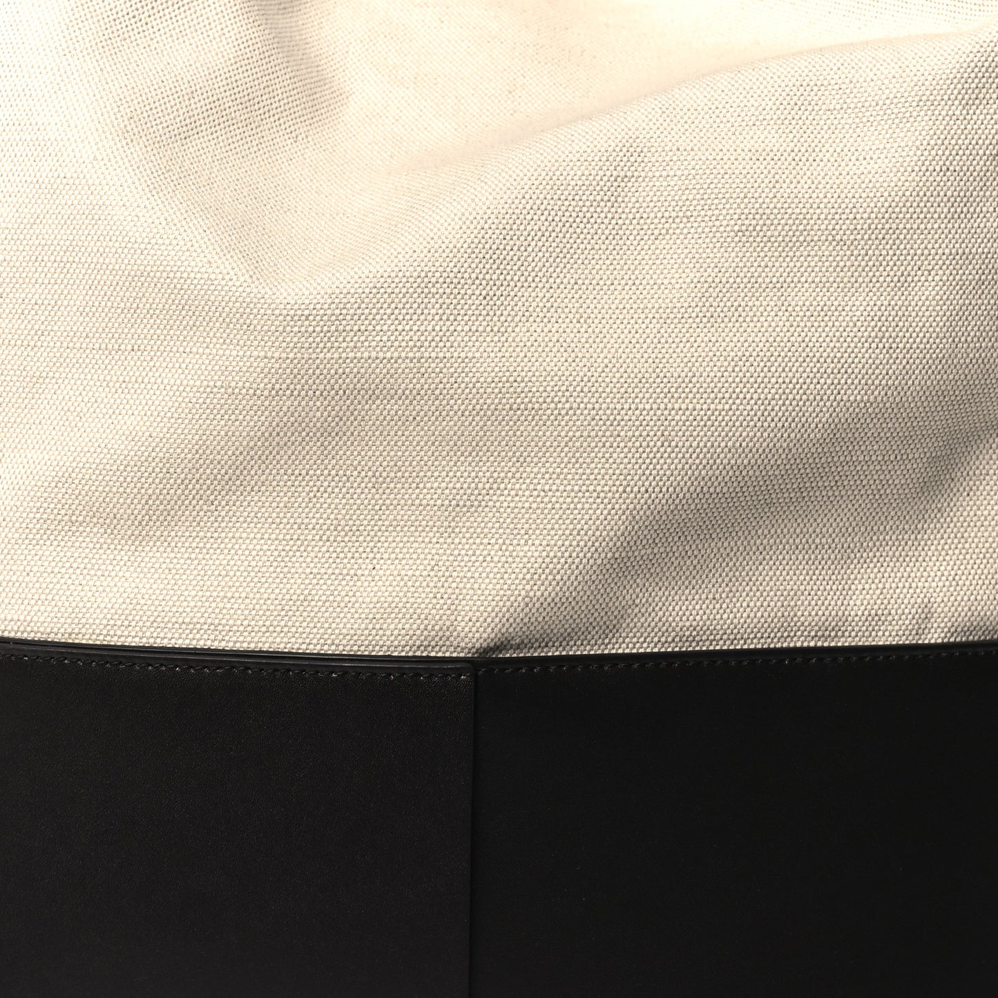Canvas Calfskin Intrecciato Arco Sailor Backpack Natural Fondant
