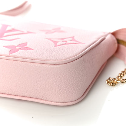 Louis Vuitton Empreinte Monogram Giant By The Pool Mini Pochette Accessories Bouton De Rose 8 of 9