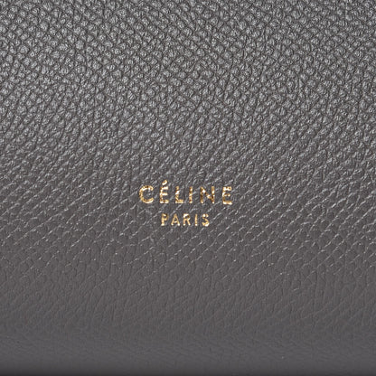Celine Grained Calfskin Mini Belt Bag Grey 8 of 13
