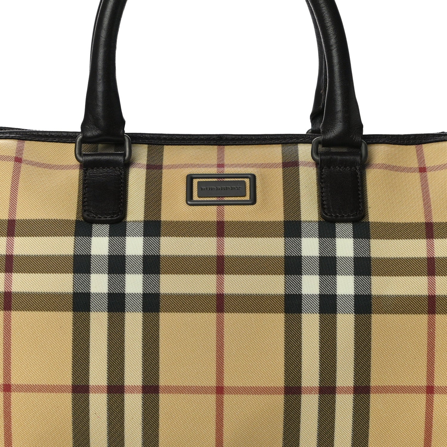 Burberry Canvas House Check Boston Black 8 of 11