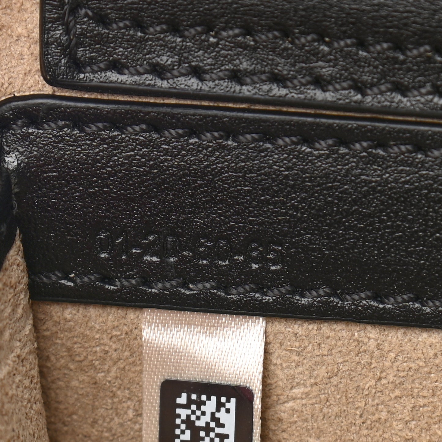 Calfskin Mini C Vanity Bag Black
