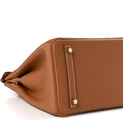 Hermes Togo Birkin 30 Gold 9 of 11