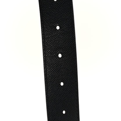Louis Vuitton Calfskin Monogram 30mm LV Initiales Reversible Belt 90 36 Black 4 of 5