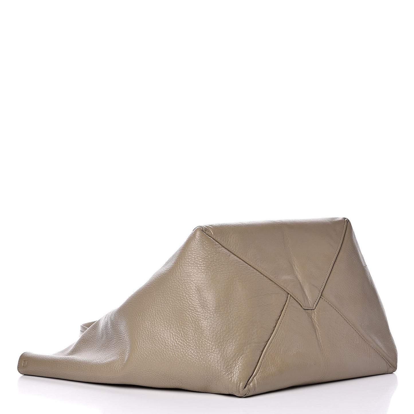 Grained Calfskin Medium Horizontal Cabas Phantom Taupe
